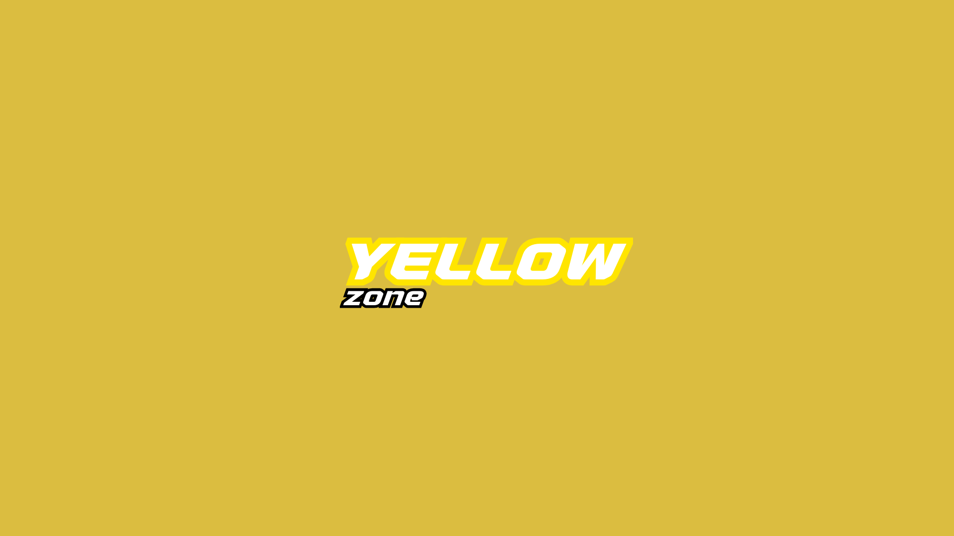 ZONE COLOURS - YELLOW ZONE